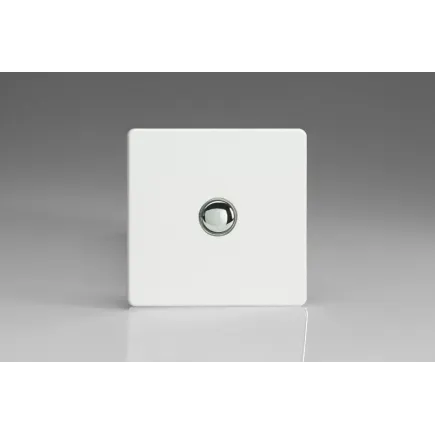 Interrupteur Design Push Switch Blanc Mat