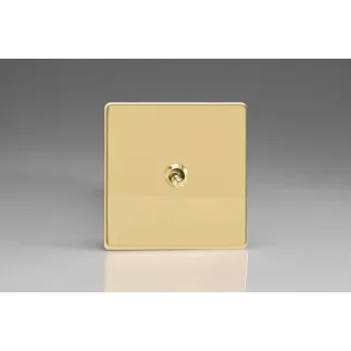 Interrupteur Design V&V Toggle Switch Laiton Miroir