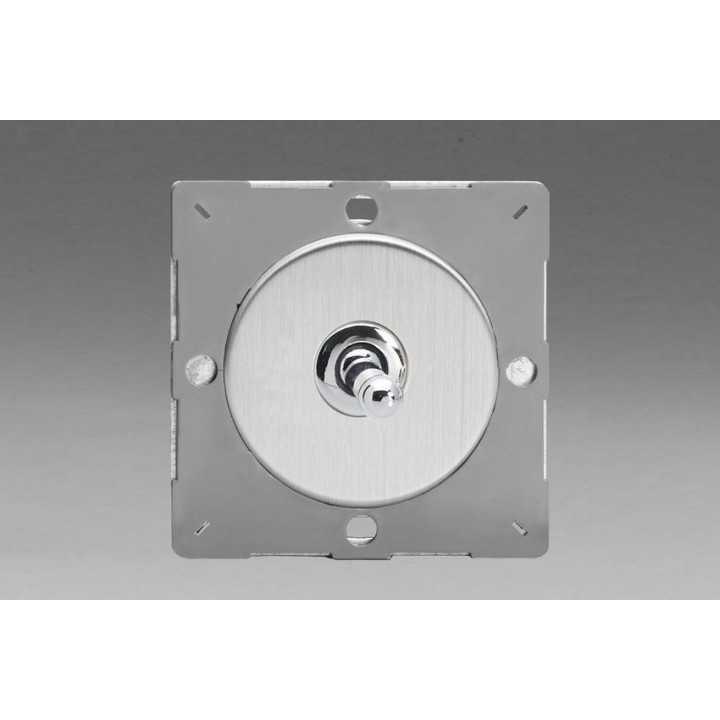 Module Interrupteur V&V Toggle Switch Acier Brossé