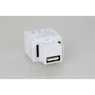 Module USB 2.1A Blanc