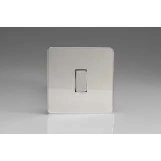Interrupteur Design Va et Vient à Bascule "Rocker Switch" Chrome Miroir