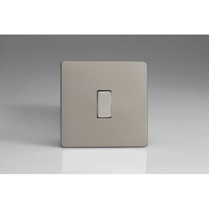 Interrupteur Design Va et Vient à Bascule "Rocker Switch" Satin