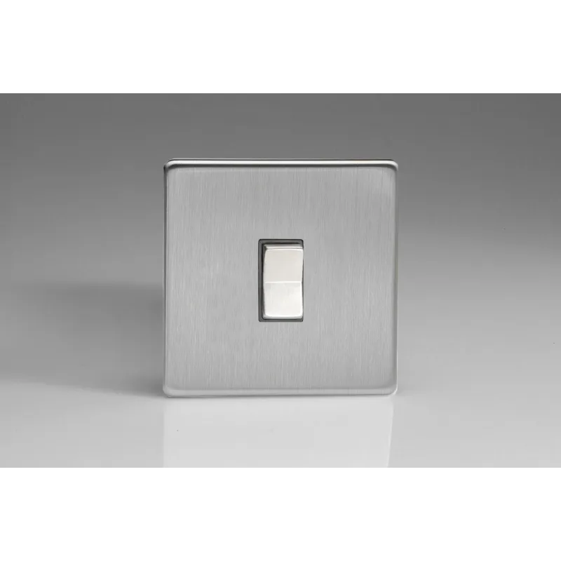 Bouton Poussoir Design Rocker Switch Acier Brossé Bouton Poussoir Design Rocker Switch Acier Brossé