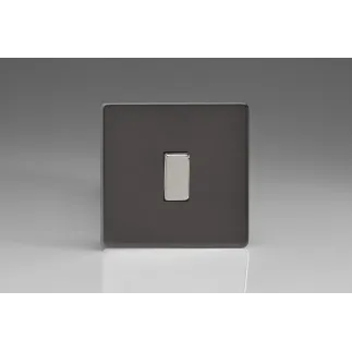 Interrupteur Design Va et Vient à Bascule "Rocker Switch" Étain